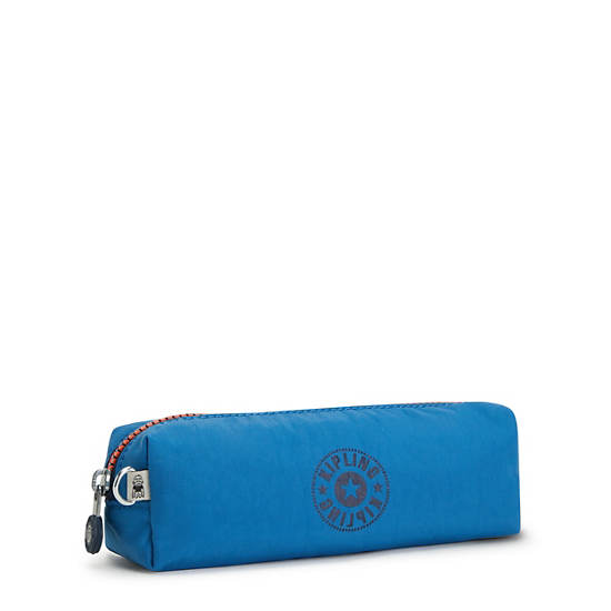 Kipling Boran Pencil Case Bags Racing Blue | CA 2045UZ